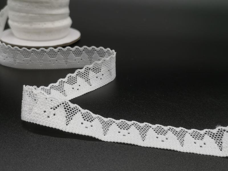 cute childrens wear elastic lace trim(001)